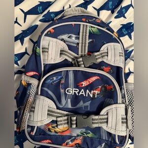 Mini pottery barn backpack hot wheels